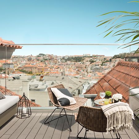 The Lumiares Hotel & Spa - Small Luxury Hotels Of The World Lisboa Kültér fotó The rooftop terrace