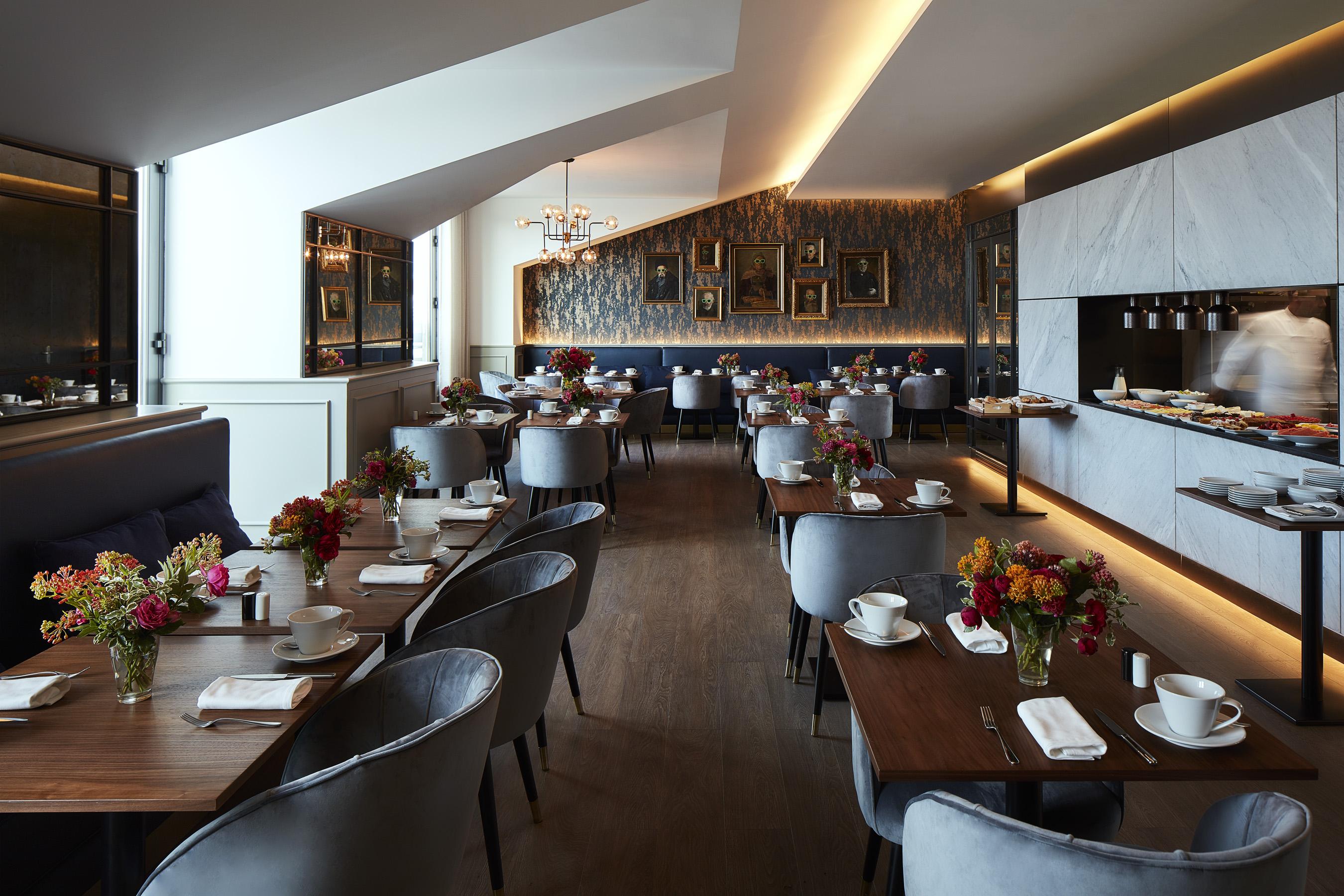 The Lumiares Hotel & Spa - Small Luxury Hotels Of The World Lisboa Kültér fotó The interior of the restaurant