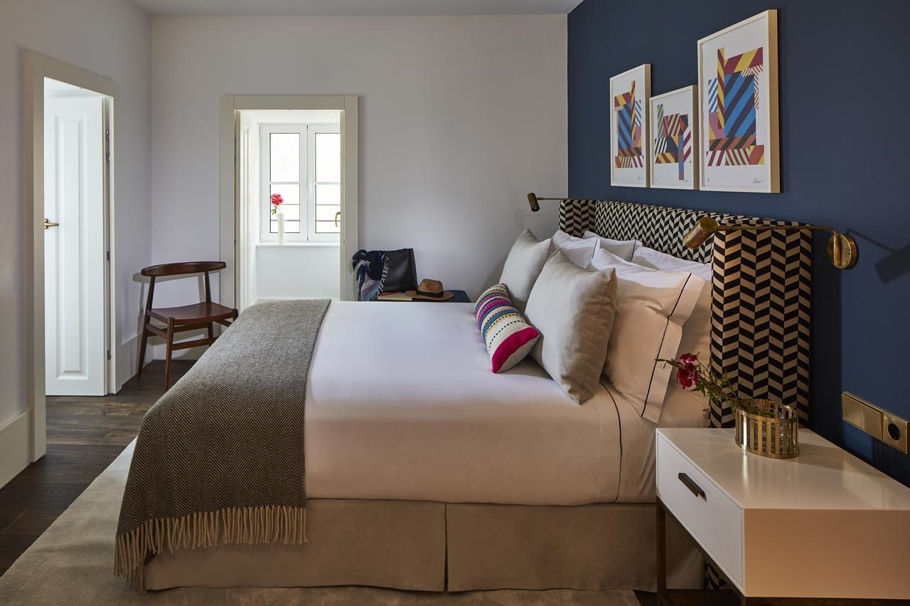 The Lumiares Hotel & Spa - Small Luxury Hotels Of The World Lisboa Kültér fotó A bedroom at the Hotel Zags